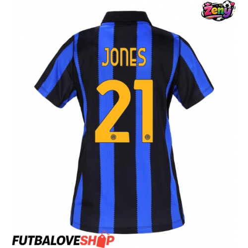 Dres Inter Milan Curtis Jones #21 Domáci pre Ženy 2026-27 Krátky Rukáv